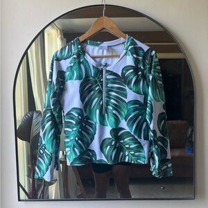 HONEYSUCKLE SWIM | adult swim top | xl